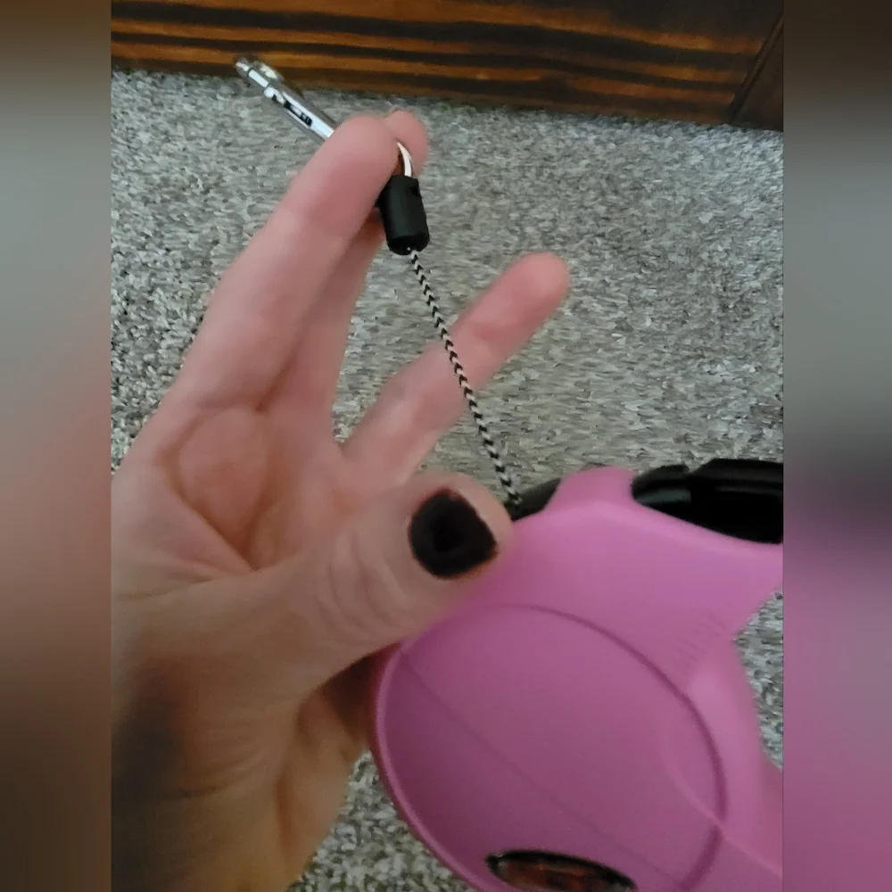 Flexi Pink Retractable Leash